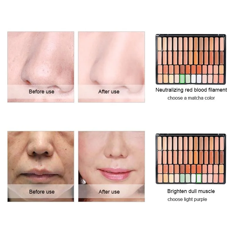 Консилер Палетка 50 оттенков, фото №4 Консилер Палетка 50 оттенков, фото №4