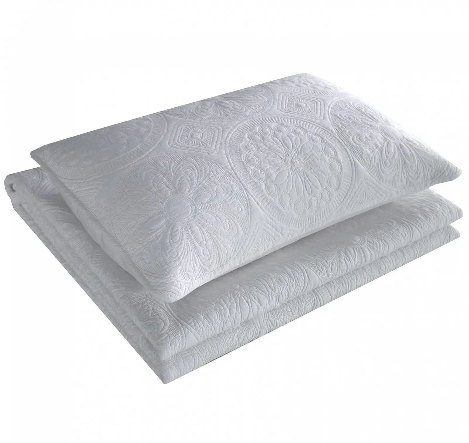 Покривало Бавовняне Qucover Біле, 250 x 270 см, фото №7 Покривало Бавовняне Qucover Біле, 250 x 270 см, фото №7