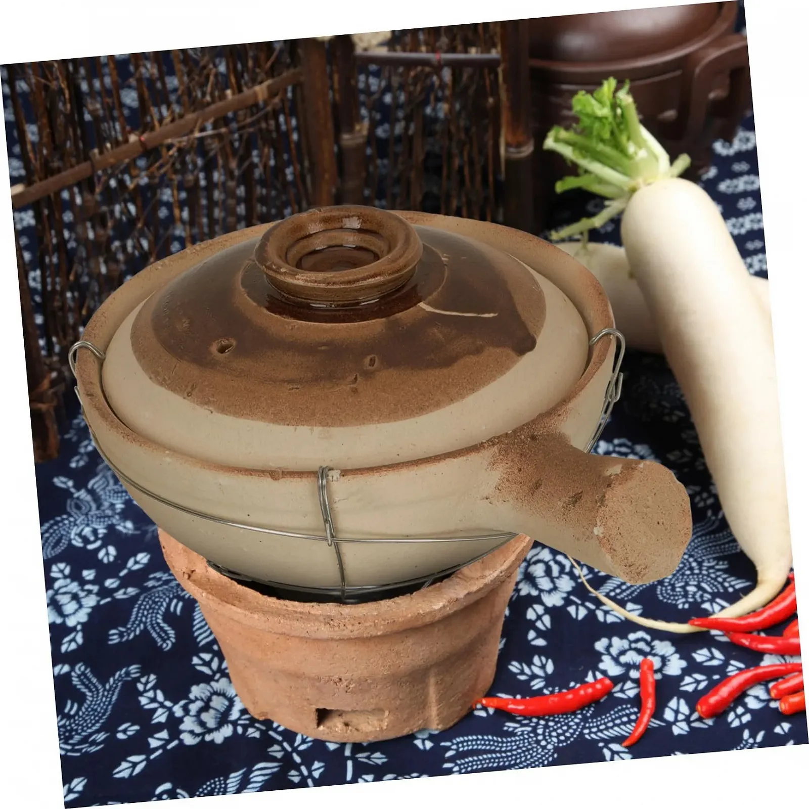 Кастрюля для тушения Mobestech керамическая 0,5 л с ручкой термостойкая, фото №9 Кастрюля для тушения Mobestech керамическая 0,5 л с ручкой термостойкая, фото №9