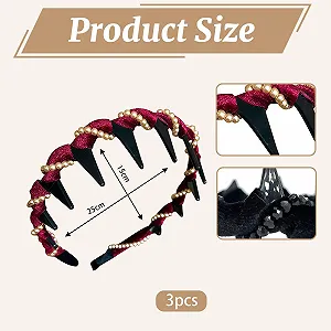 Женский обруч Зигзаг с жемчугом synthetic.ua - Фото 1