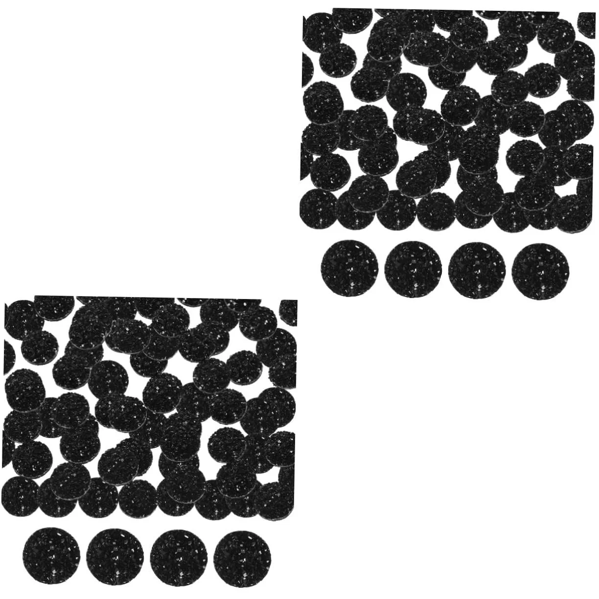 Стрази Healeved плоскі для DIY, 200 шт, фото №1