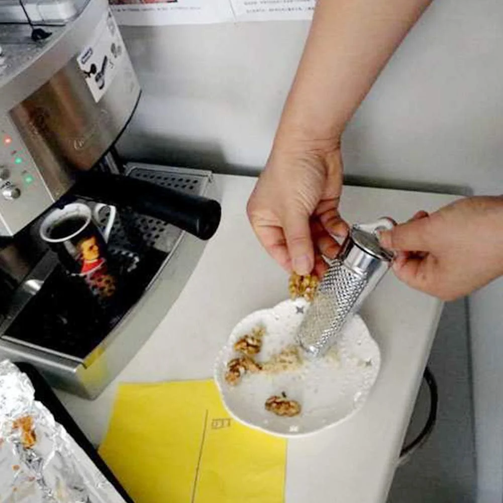 Терка Faderr Kitchen для імбиру, часнику, мускатного горіха з контейнером для цитрусових, фото №5