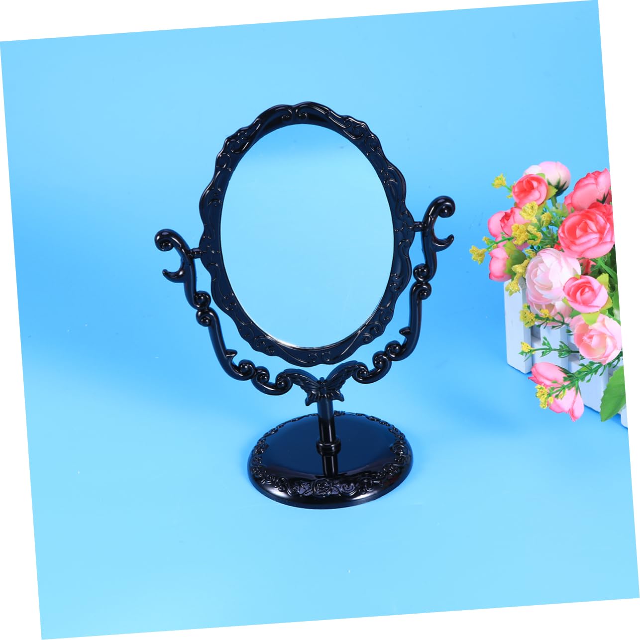 Зеркало Angoily 3st Rustikaler Tischspiegel Овальное Рельефное вращающееся, фото №5 Зеркало Angoily 3st Rustikaler Tischspiegel Овальное Рельефное вращающееся, фото №5