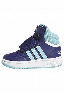 Кросівки adidas Unisex Kinder Hoops Mid - Фото 1