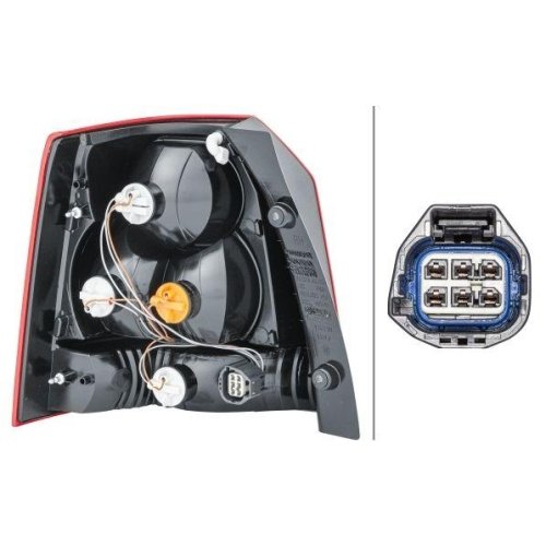 Задний фонарь HELLA 2VA 354 666-021 для LAND ROVER, правый, фото №2 Задний фонарь HELLA 2VA 354 666-021 для LAND ROVER, правый, фото №2