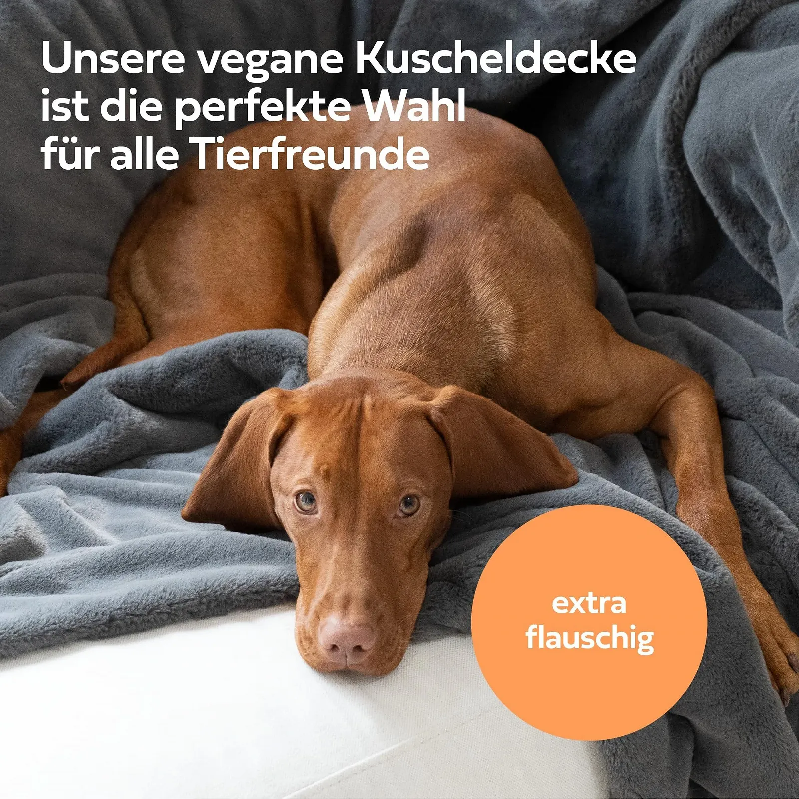 Одеяло NAYA Studios Cuddly Fluffy - Очень теплое меховое одеяло из искусственного меха - 150 x 200 см, фото №4