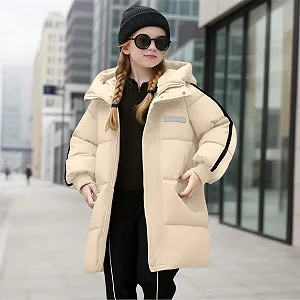 Зимова куртка Generisch для дівчат, довга synthetic.ua - Фото 1