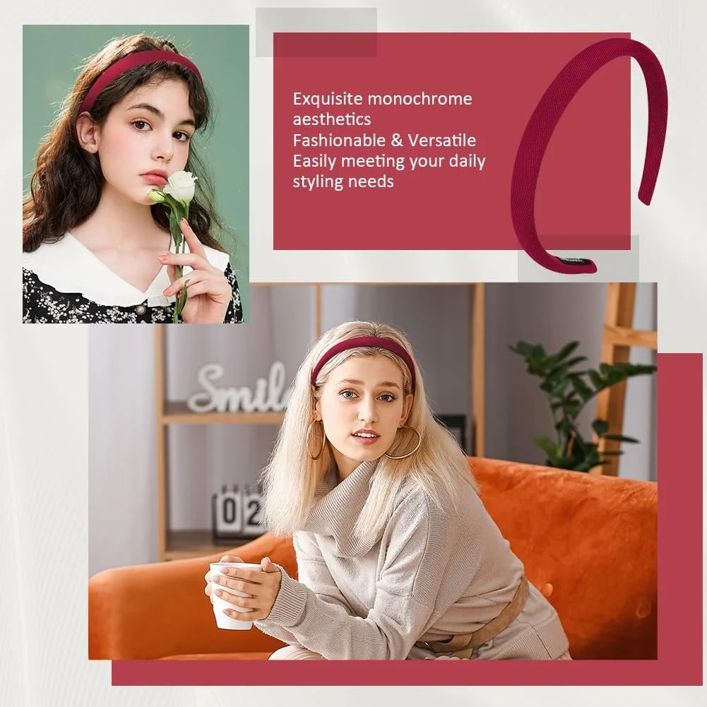 Обруч на голову LOPHE Червоний, 2 шт, фото №5 Обруч на голову LOPHE Червоний, 2 шт, фото №5