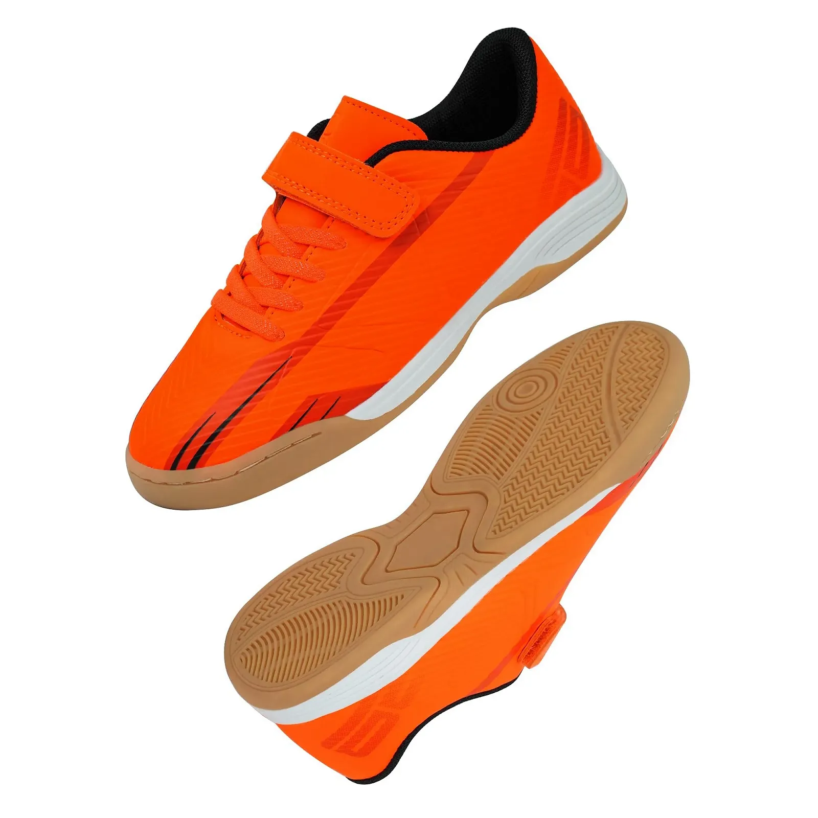 Детские футбольные бутсы JABASIC для мальчиков и девочек - Футзальные футбольные бутсы для закрытых помещений, фото №1 Детские футбольные бутсы JABASIC для мальчиков и девочек - Футзальные футбольные бутсы для закрытых помещений, фото №1