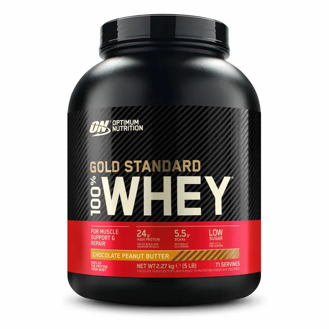 Протеин Optimum Nutrition Gold Standard 100 Whey 2273g Chocolate Peanut Butter EU, фото №1 Протеин Optimum Nutrition Gold Standard 100 Whey 2273g Chocolate Peanut Butter EU, фото №1