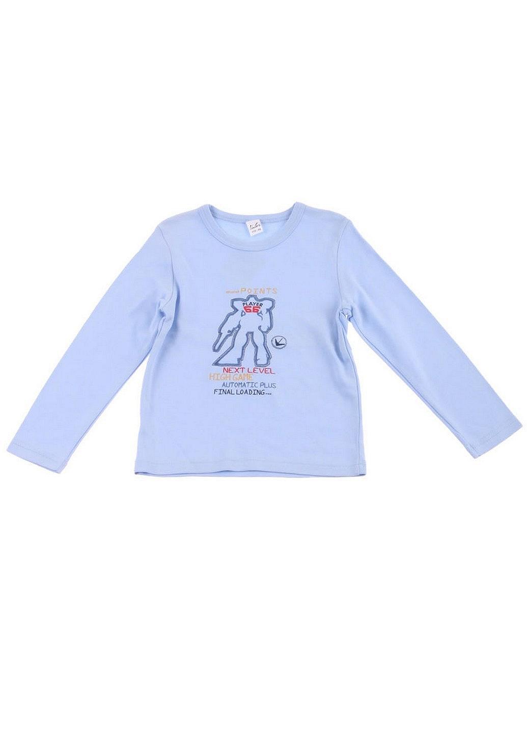 Лонгслив Valeri 110-116 Голубой (SN-634-194-Lblue), фото №1