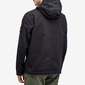 Джемпер STONE ISLAND BRUSHED COTTON CANVAS HOODED OVERSHIRT M synthetic.ua - Фото 1
