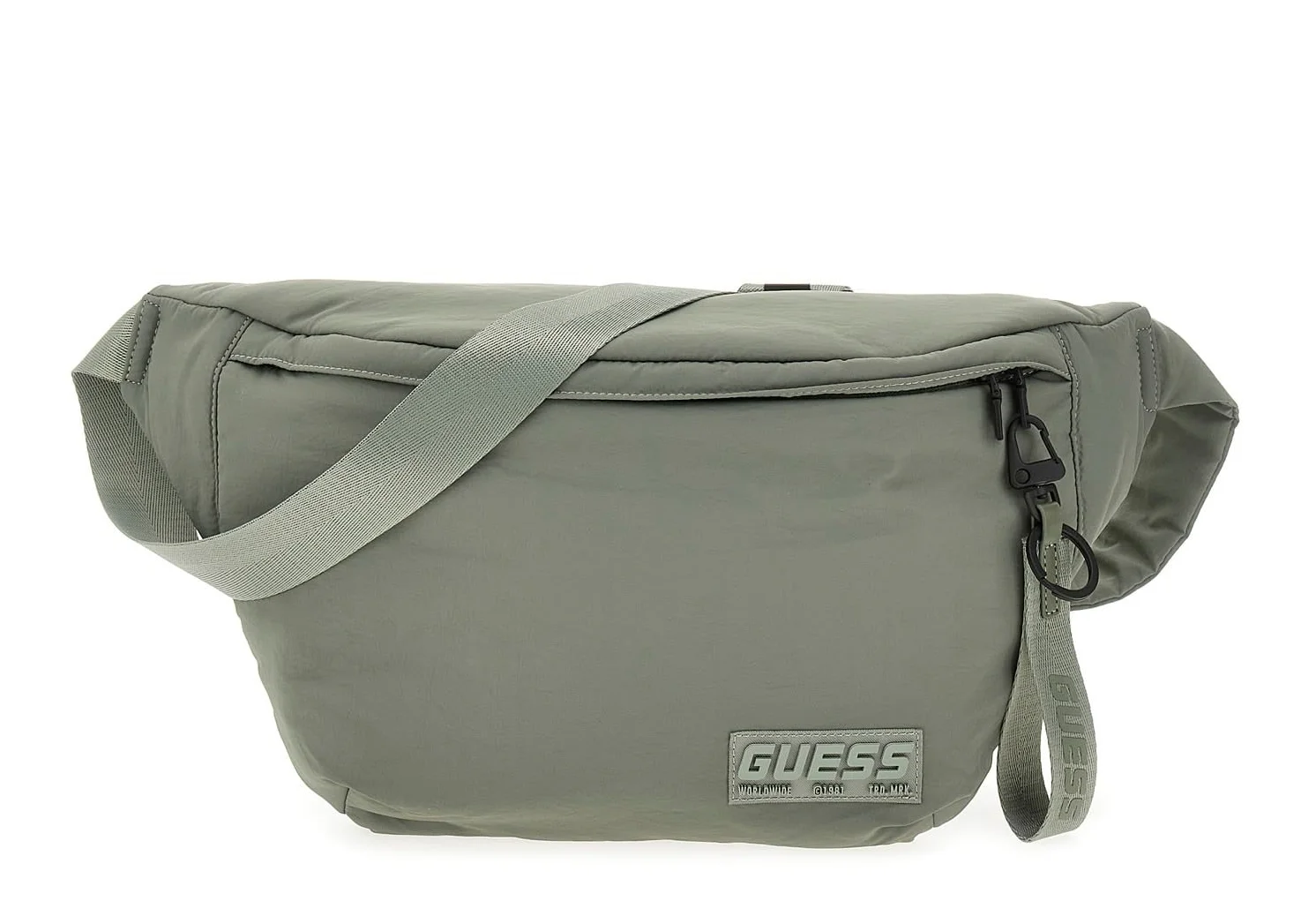 Поясна сумка GUESS Big Bum Bag Серо-зеленый, фото №1 Поясна сумка GUESS Big Bum Bag Серо-зеленый, фото №1