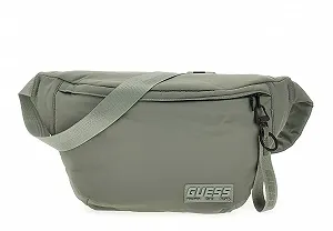 Купить Поясна сумка GUESS Big Bum Bag Серо-зеленый - Фото 1 Поясна сумка GUESS Big Bum Bag Серо-зеленый - Фото 1