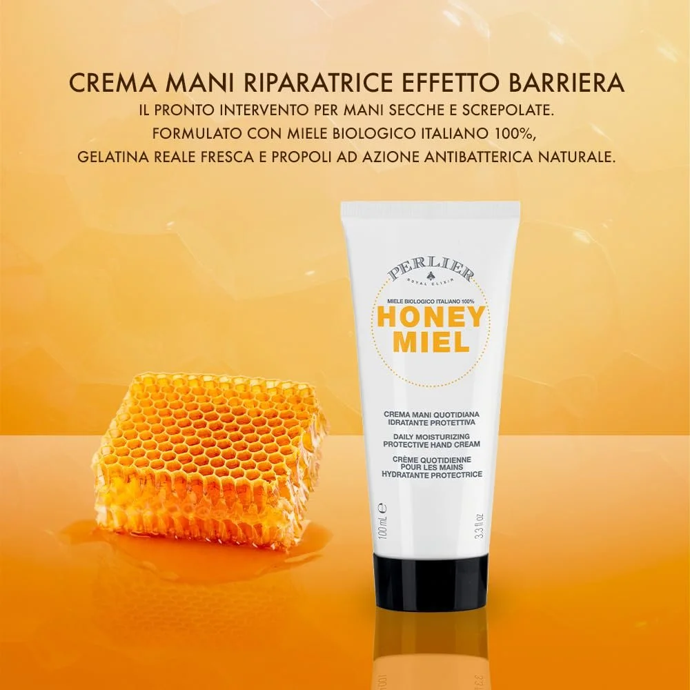 Крем для рук Perlier Honey Miel Repairing Barrier Effect 100 мл, фото №2
