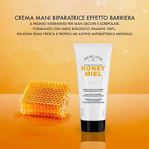Крем для рук Perlier Honey Miel Repairing Barrier Effect 100 мл synthetic.ua - Фото 1
