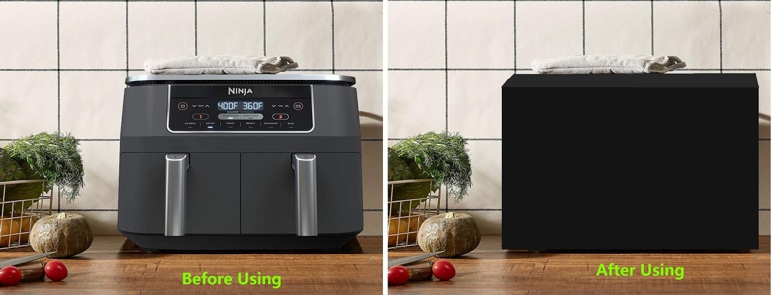 Чехол Пылезащитный Водонепроницаемый для Ninja Foodi MAX Dual Zone AF400EUCP 9.5L /AF500EU 10.4L /Philips Airfryer Combi 7000 Séries XXL 8.3L HD9875/90, фото №4 Чехол Пылезащитный Водонепроницаемый для Ninja Foodi MAX Dual Zone AF400EUCP 9.5L /AF500EU 10.4L /Philips Airfryer Combi 7000 Séries XXL 8.3L HD9875/90, фото №4