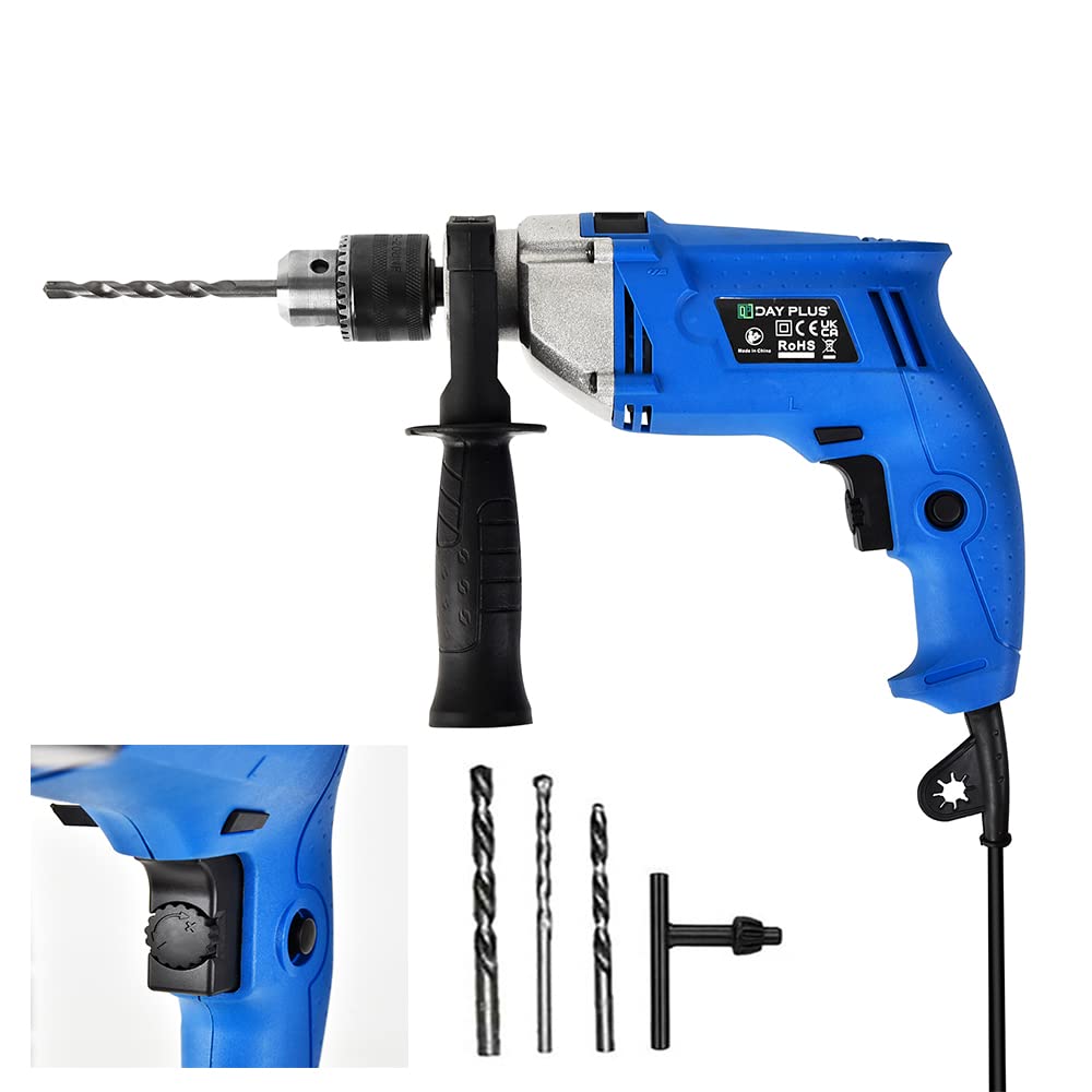 Перфоратор 850 Вт Патрон Максимум 3000 об/хв 5/6/8 мм Комбінований Перфоратор Максимальний Діаметр Свердління в Бетоні (13 мм) Металі (10 мм) Дереві (20 мм), фото №1