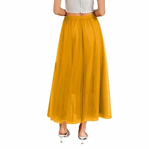 Спідниця максі з тюлю Жіноча довга плісирована synthetic.ua - Фото 1