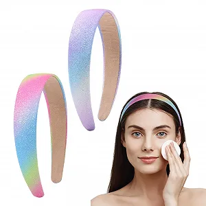 Набор обручей для волос с блестками (2 шт.) - Фото 1