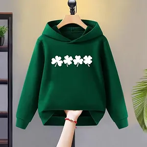 Пуловер Девочка Подросток Осень Худи на молнии Хлопок Детский Однотонный Свитшот Повседневный Теплый Худи Хлопок Детский Однотонный Свитшот synthetic.ua - Фото 1