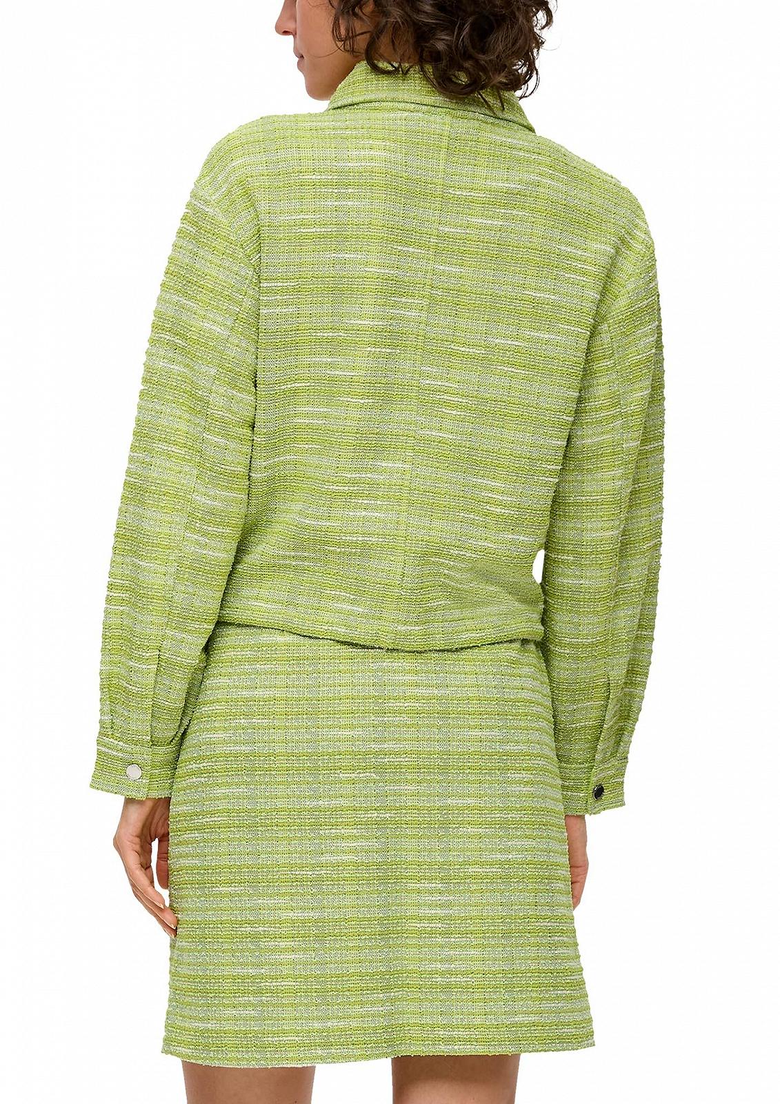 Жакет s.Oliver Boxy Bouclé з куліскою, фото №4