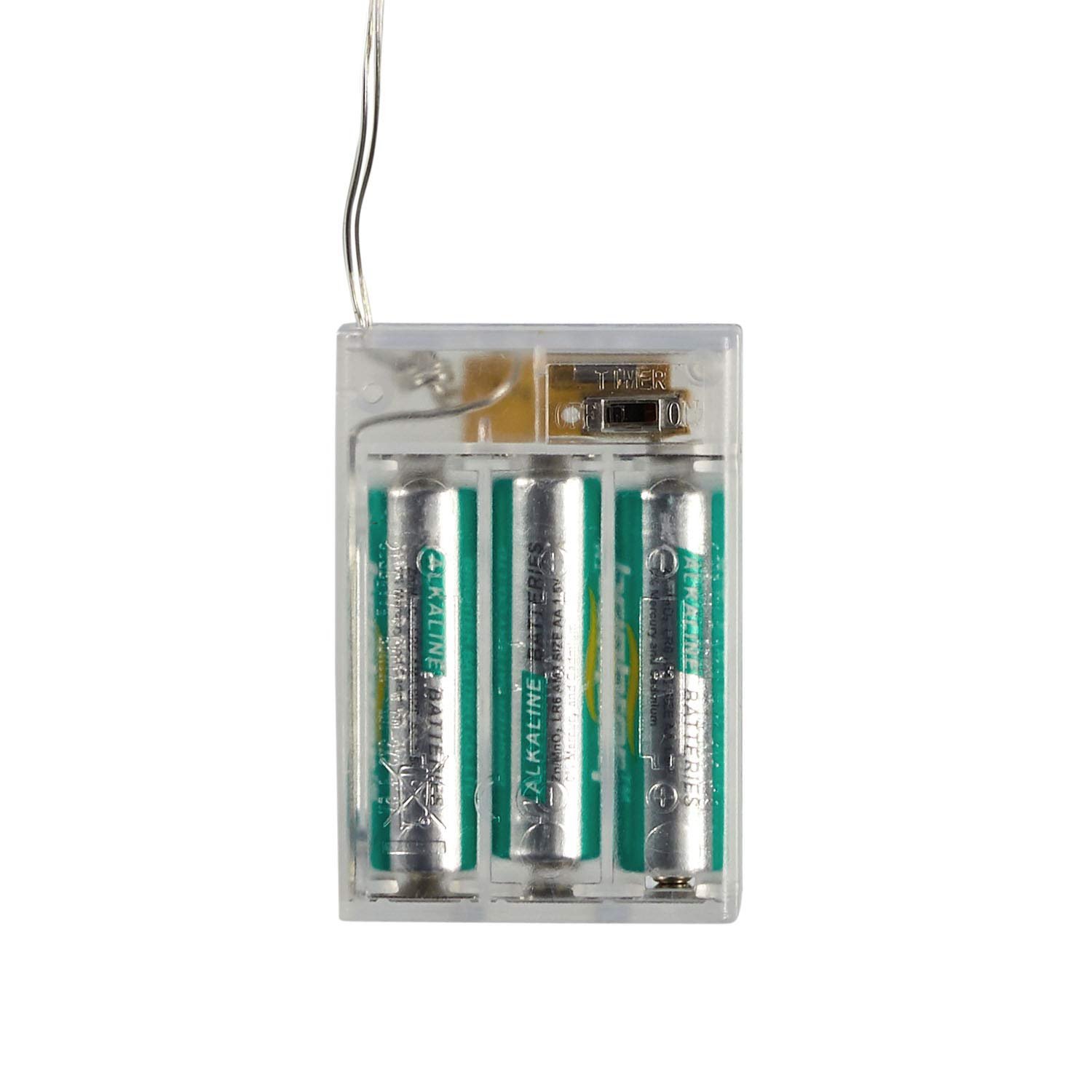 Гірлянда Lights4fun Micro LED Динозавр 20 LED з таймером, живлення від батарейок, фото №5