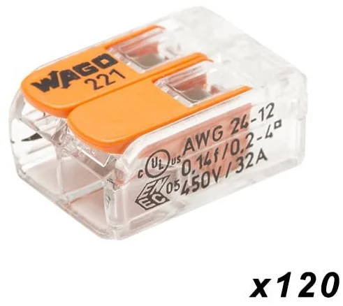 Клеммы WAGO Case 200 S221 (120 x 2E + 60 x 3E + 20 x 5E), фото №4