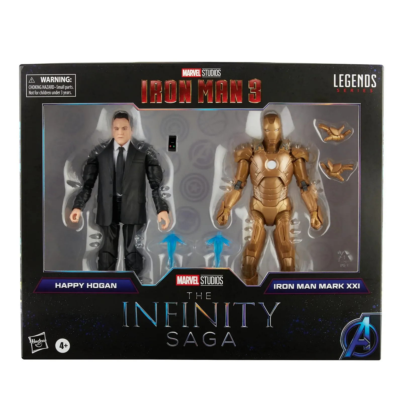 Набір фігурок Hasbro Marvel Legends Series Iron Midas та Happy 15 см, фото №2