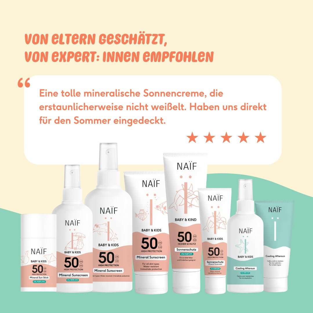 Солнцезащитный спрей Naïf SPF50, 100 мл, фото №7