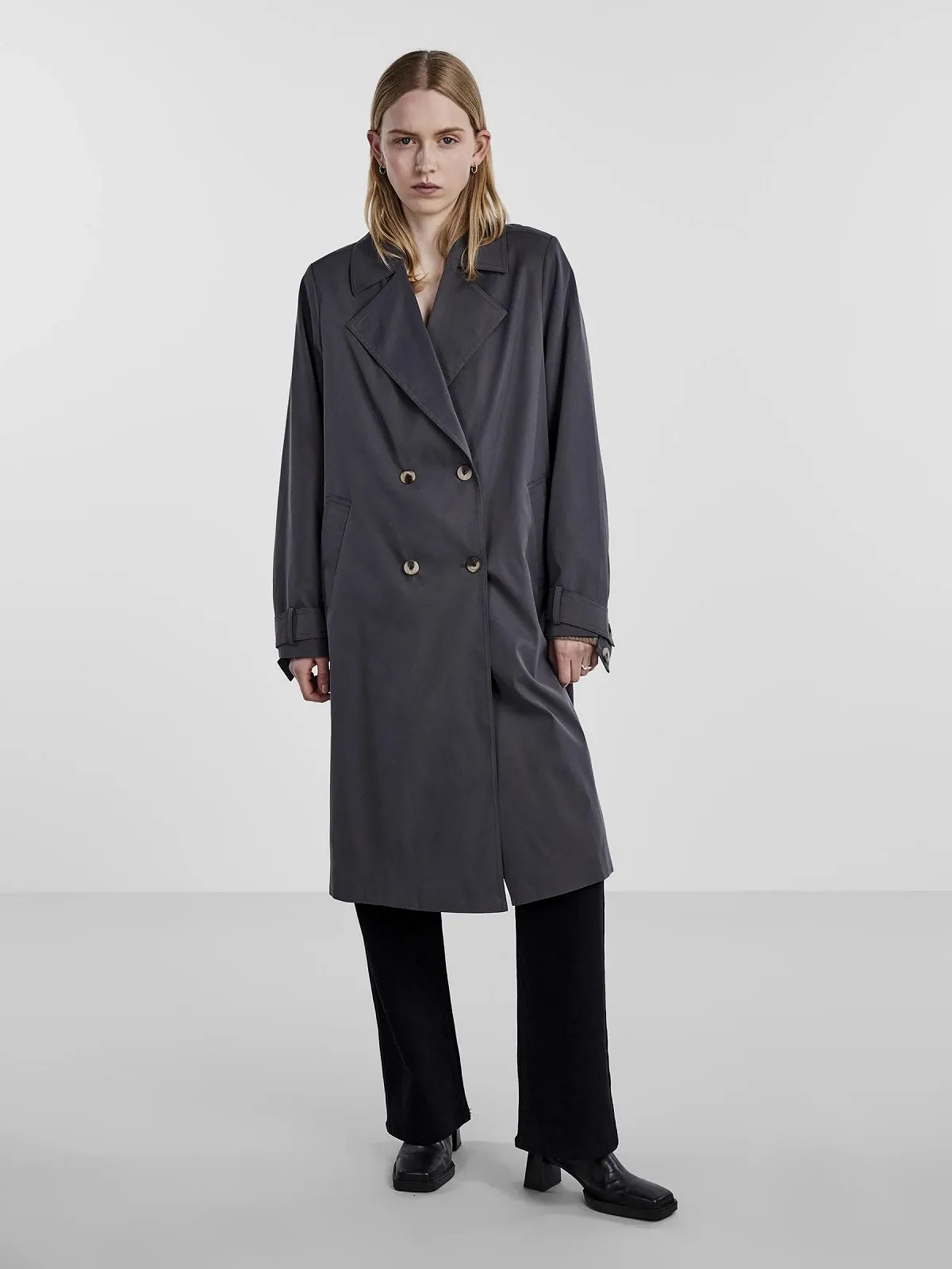 Тренч PIECES Pcjikkie Жіночий, фото №5 Тренч PIECES Pcjikkie Жіночий, фото №5