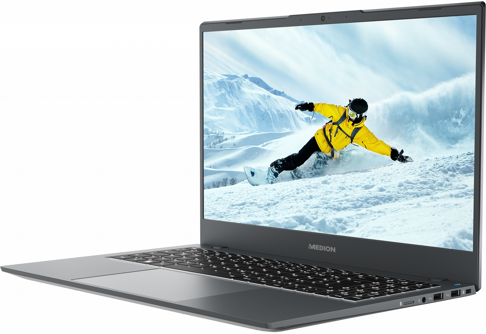 Ноутбук 15.6" MEDION Akoya E15413 Intel Core i5-1235U RAM 8GB SSD 512GB Win11 (UKR), фото №5