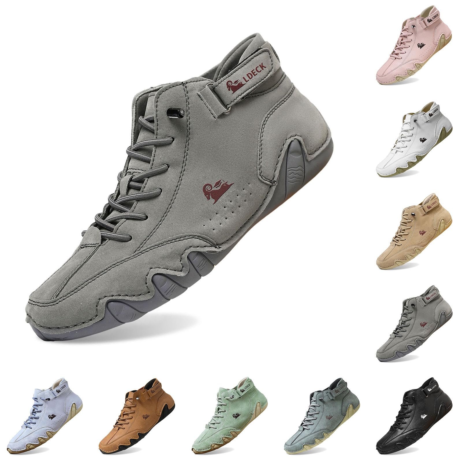Обувь BarfuB Ultra Comfortable Non-Slip из натуральной кожи для женщин, мужчин, большие размеры, фото №6