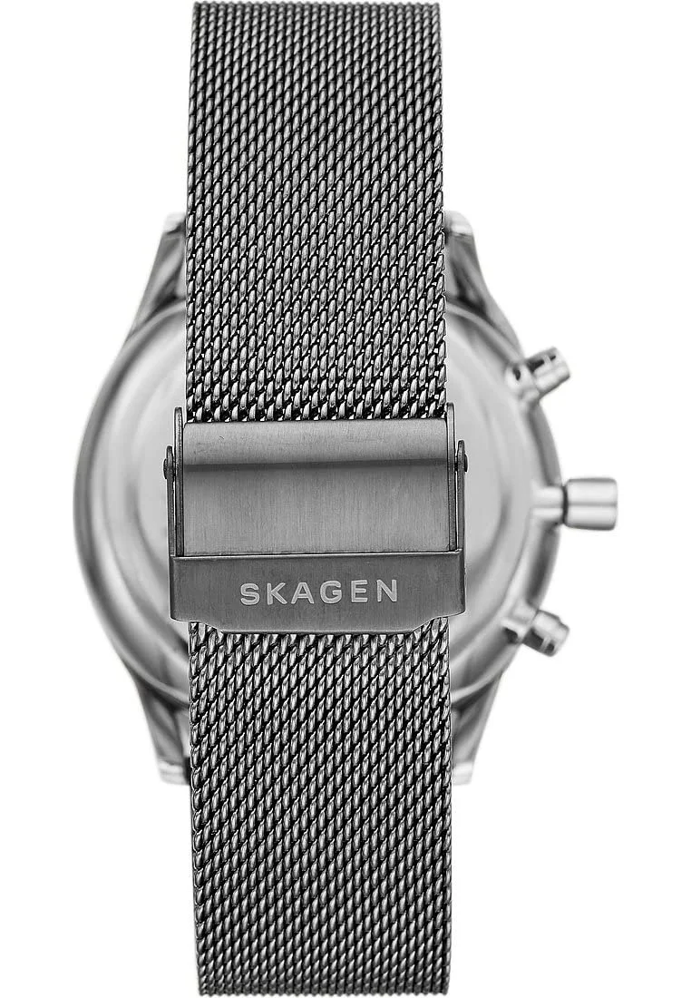 Часы SKAGEN Holst Мужские, кварцевый хронограф с браслетом из нержавеющей стали или кожи, фото №5 Часы SKAGEN Holst Мужские, кварцевый хронограф с браслетом из нержавеющей стали или кожи, фото №5
