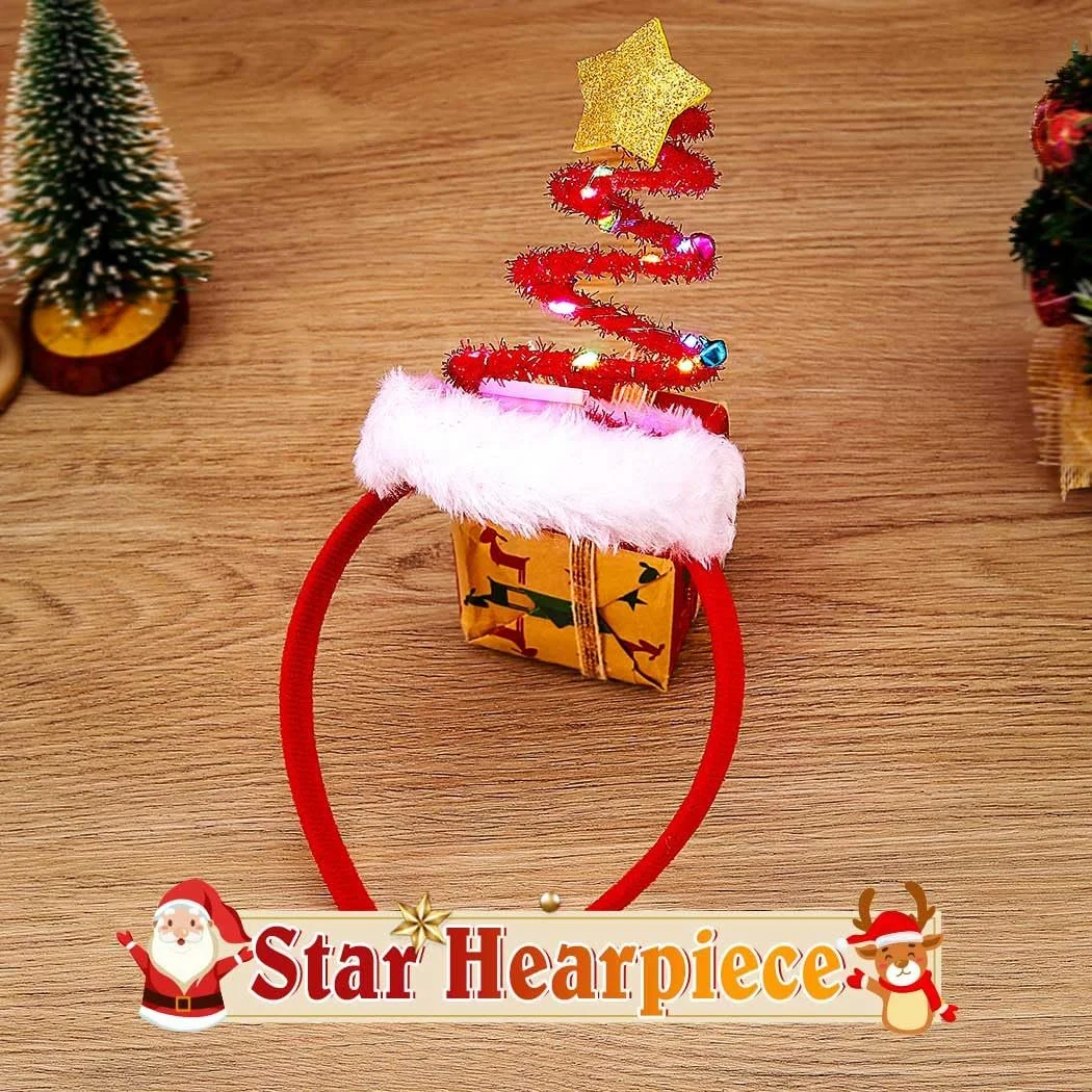 Обруч Різдвяний Світлодіодний, фото №6