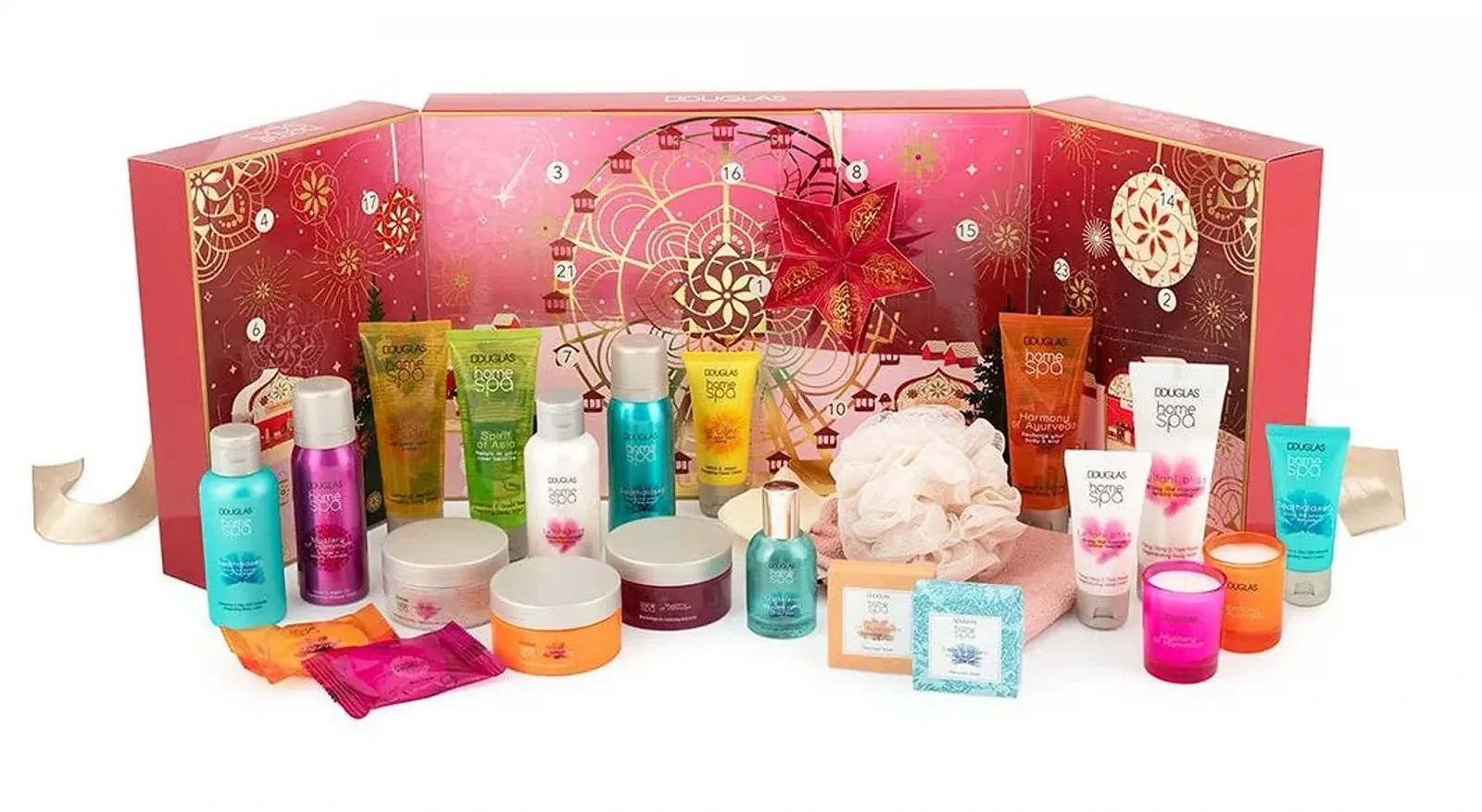 Адвент-календар Douglas Beauty 2021 Women Home Spa [Wellness] Догляд за шкірою + Подарунок, фото №3