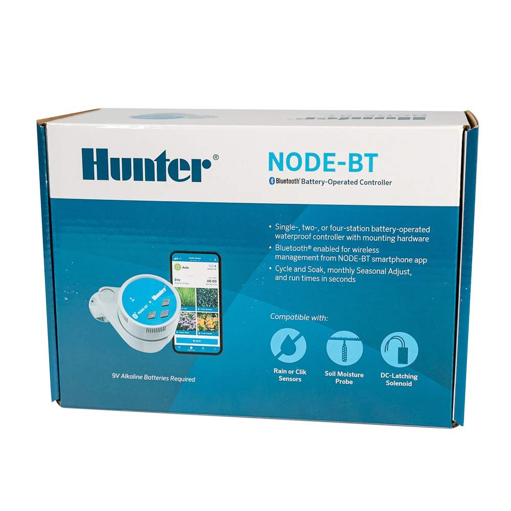Контролер, таймер поливу HUNTER Node BT 400 Bluetooth 4 станції, фото №3