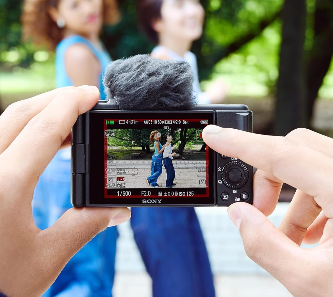 Фотоапарат Sony ZV-1F 21Мп / CMOS / 4K / Wi-Fi / Bluetooth / Чорний, фото №8