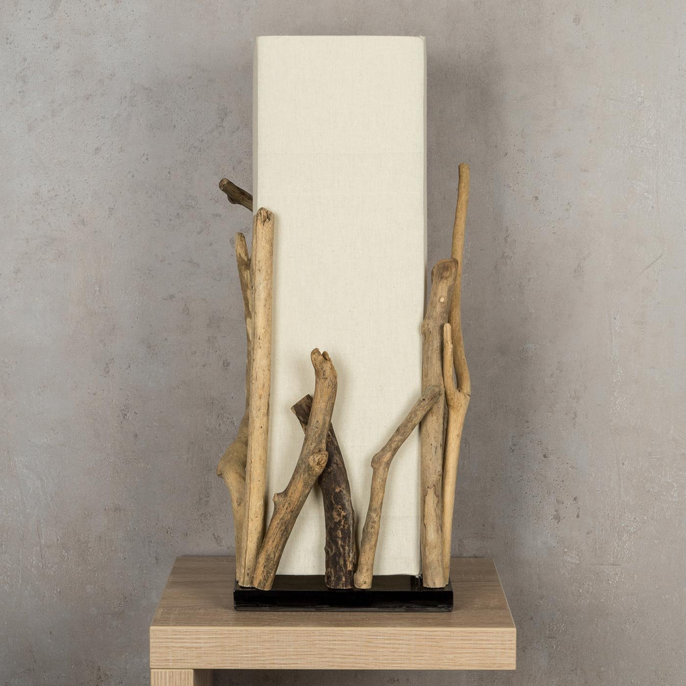 Настільна лампа levandeo Driftwood 50 см Коричнева, фото №5