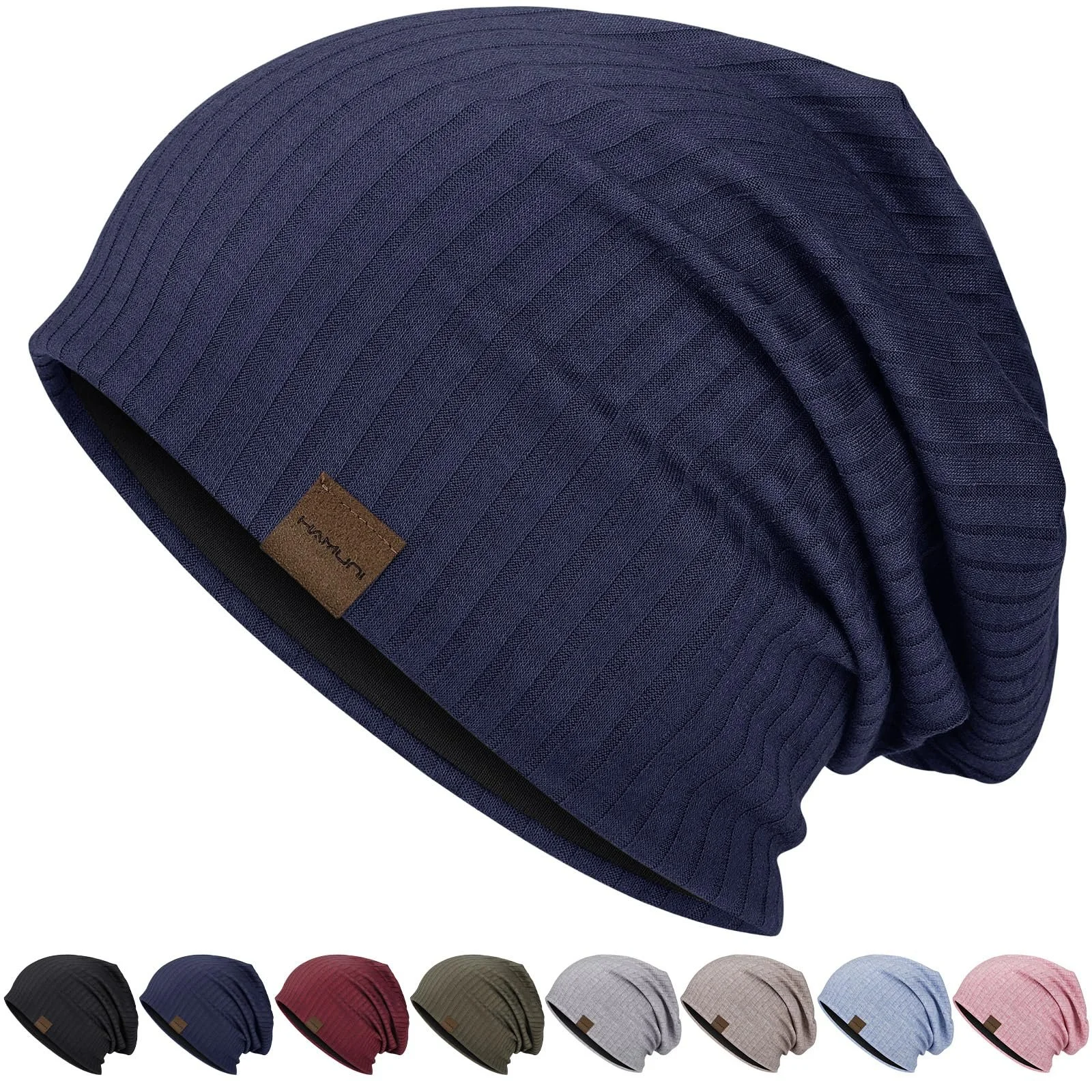 Шапка Slouchy HAMUNI Hip-Hop Мягкая Легкая Дышащая, фото №1 Шапка Slouchy HAMUNI Hip-Hop Мягкая Легкая Дышащая, фото №1