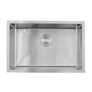 Кухонная мойка из нержавеющей стали под столешницу 1,5 мм Nett NS-6845 - Фото 1