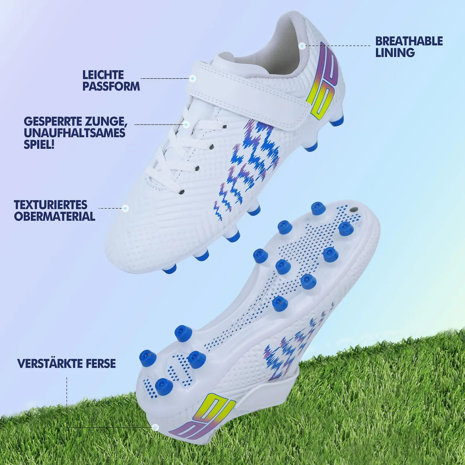 Футбольные Бутсы JABASIC для Мальчиков и Девочек, фото №4