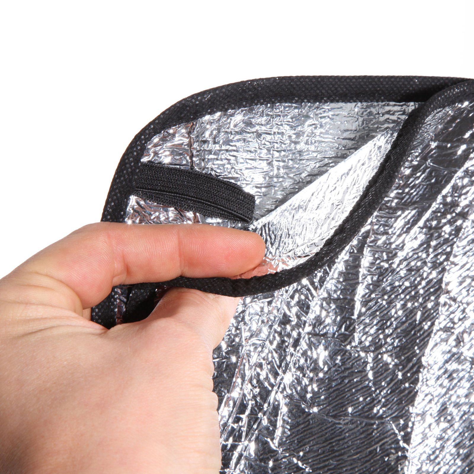 Килимок Outdoors Алюмінієвий Спальний Мат Двомісний 200 x 120 см Срібний, фото №3