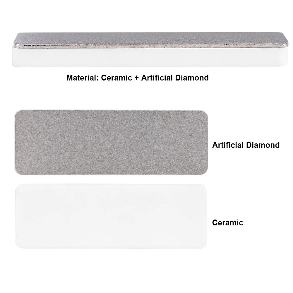 Міні-Точило для ножів Srliya двостороння керамічна портативна висока твердість, фото №3