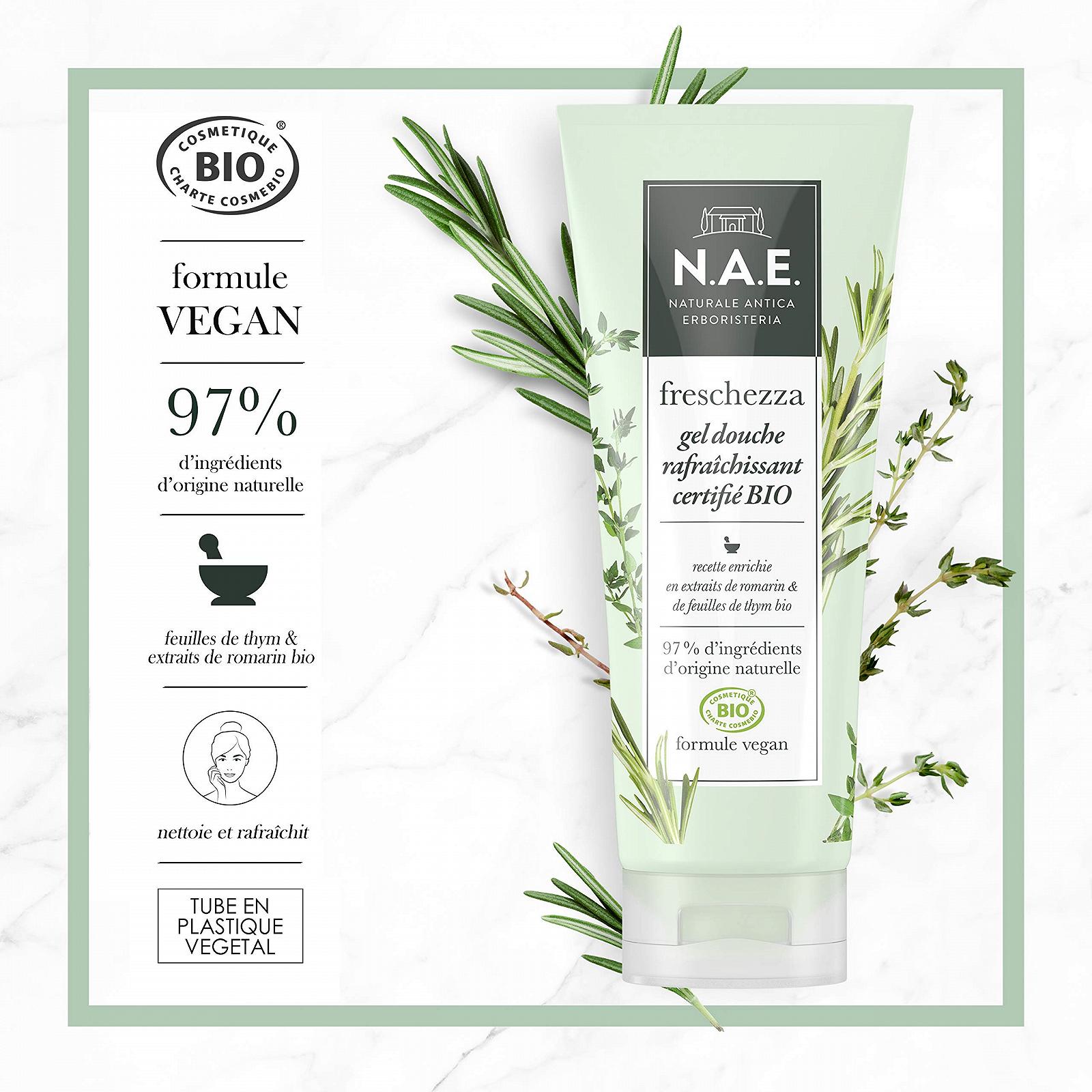 Гель для душа N.A.E. Refreshing Органический 200 мл, фото №2