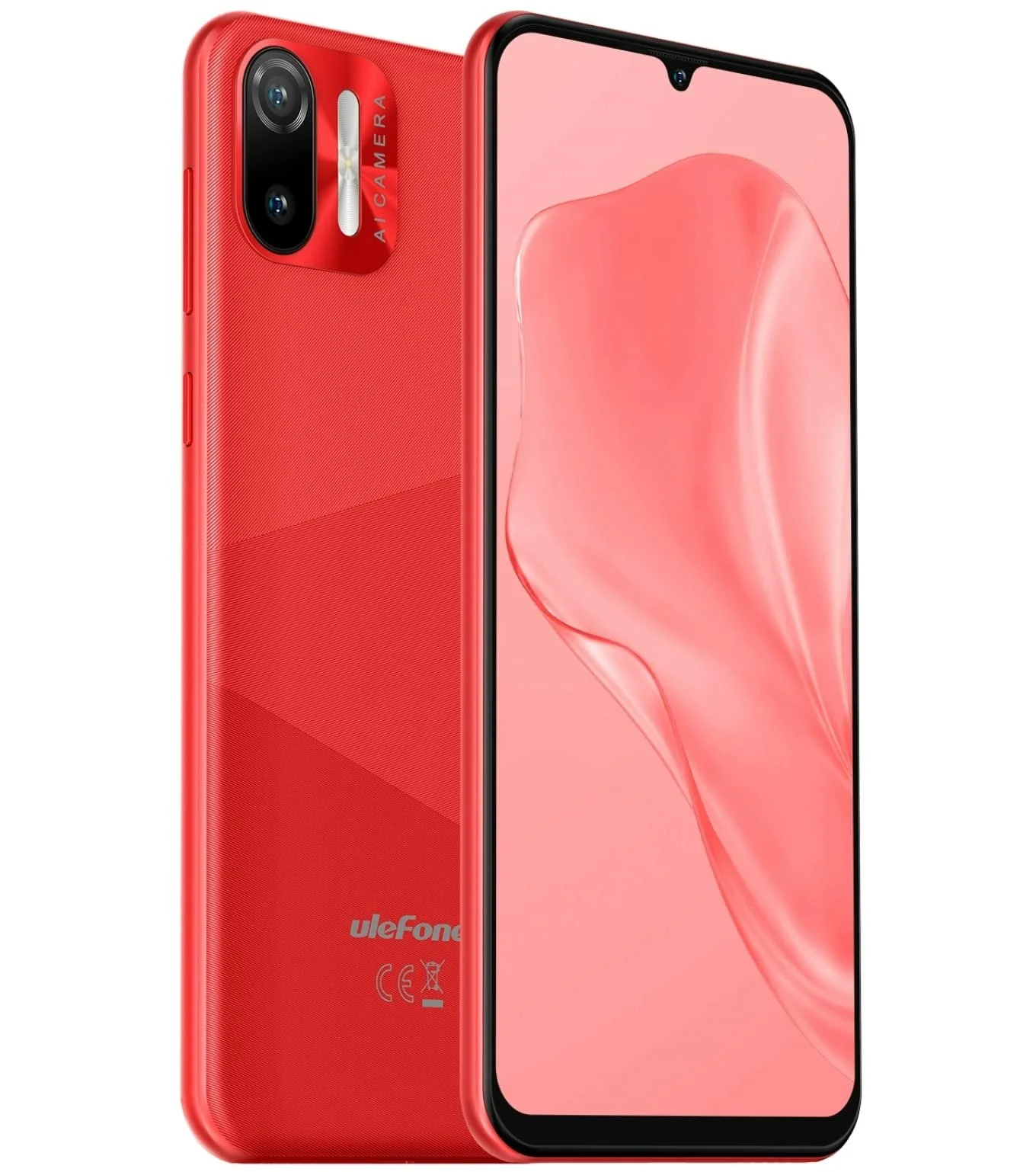 Смартфон Ulefone Note 6(P) 4G Dual SIM 6.1 дюйм 2 ГБ + 32 ГБ 8 Мп + 5 Мп Red, фото №1