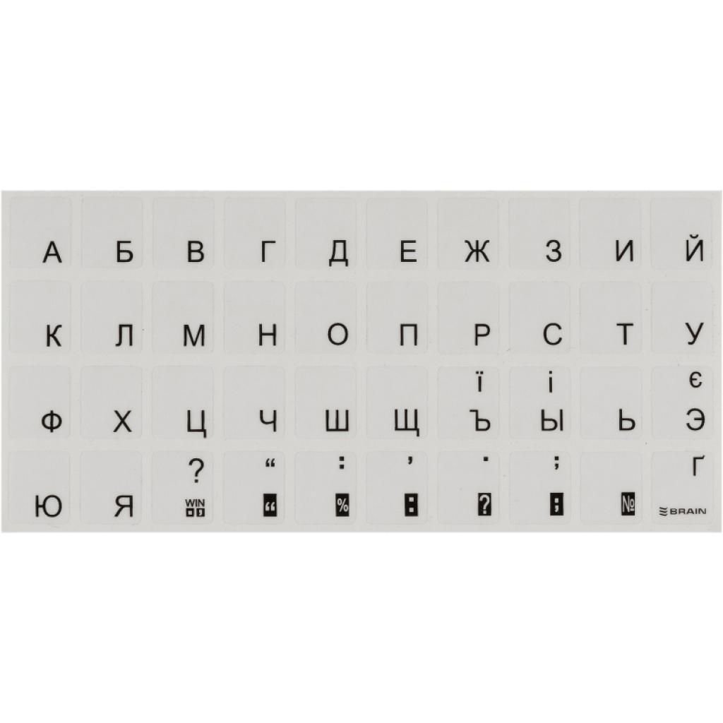 Натискання на клавіатуру Brain Black STBRTRBLACK, фото №1