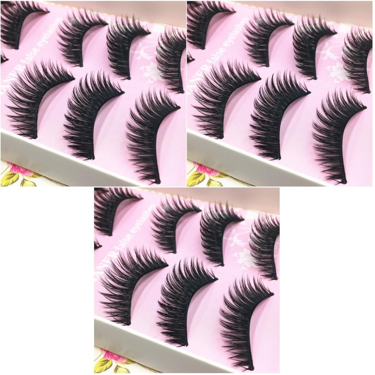 Вії Angoily 15 пар повні стрічки вії хрест ручної роботи з синтетичного волокна розкішні довгі густі, фото №6 Вії Angoily 15 пар повні стрічки вії хрест ручної роботи з синтетичного волокна розкішні довгі густі, фото №6