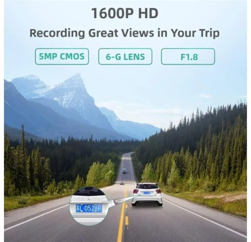 Видеорегистратор DDPai N3 Dash Cam, фото №5