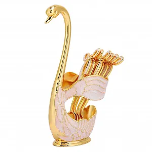 Ложка Кавова Набір, 11 см Довжини, 6 Кавових Ложок з 8 см x 15.5 см - Фото 1